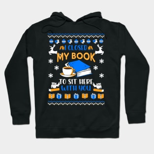 Bookish Christmas Sweater. Book Lover Christmas Gift. Hoodie